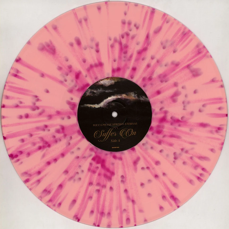 Wicca Phase Springs Eternal - Suffer On Pink With Neon Purple Splatter Vinyl Edition