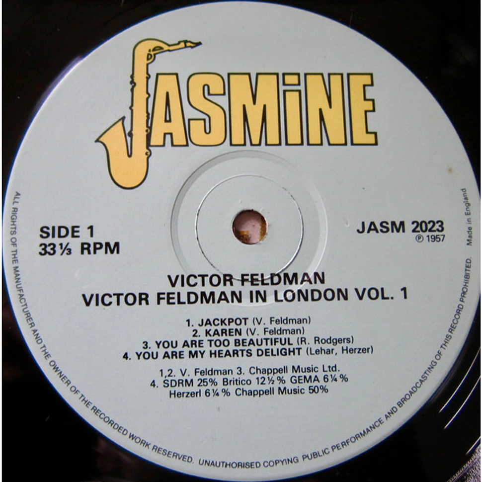 Victor Feldman - Victor Feldman In London Vol.1