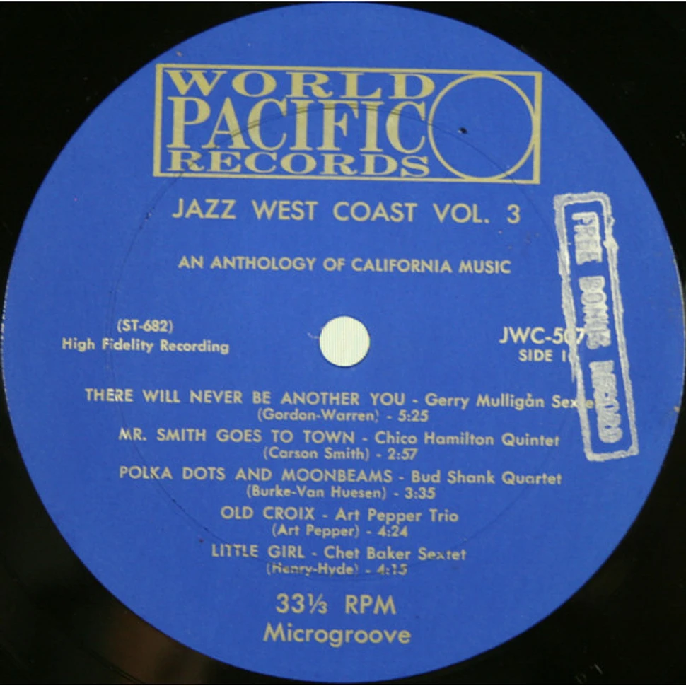 V.A. - Jazz West Coast Vol. 3
