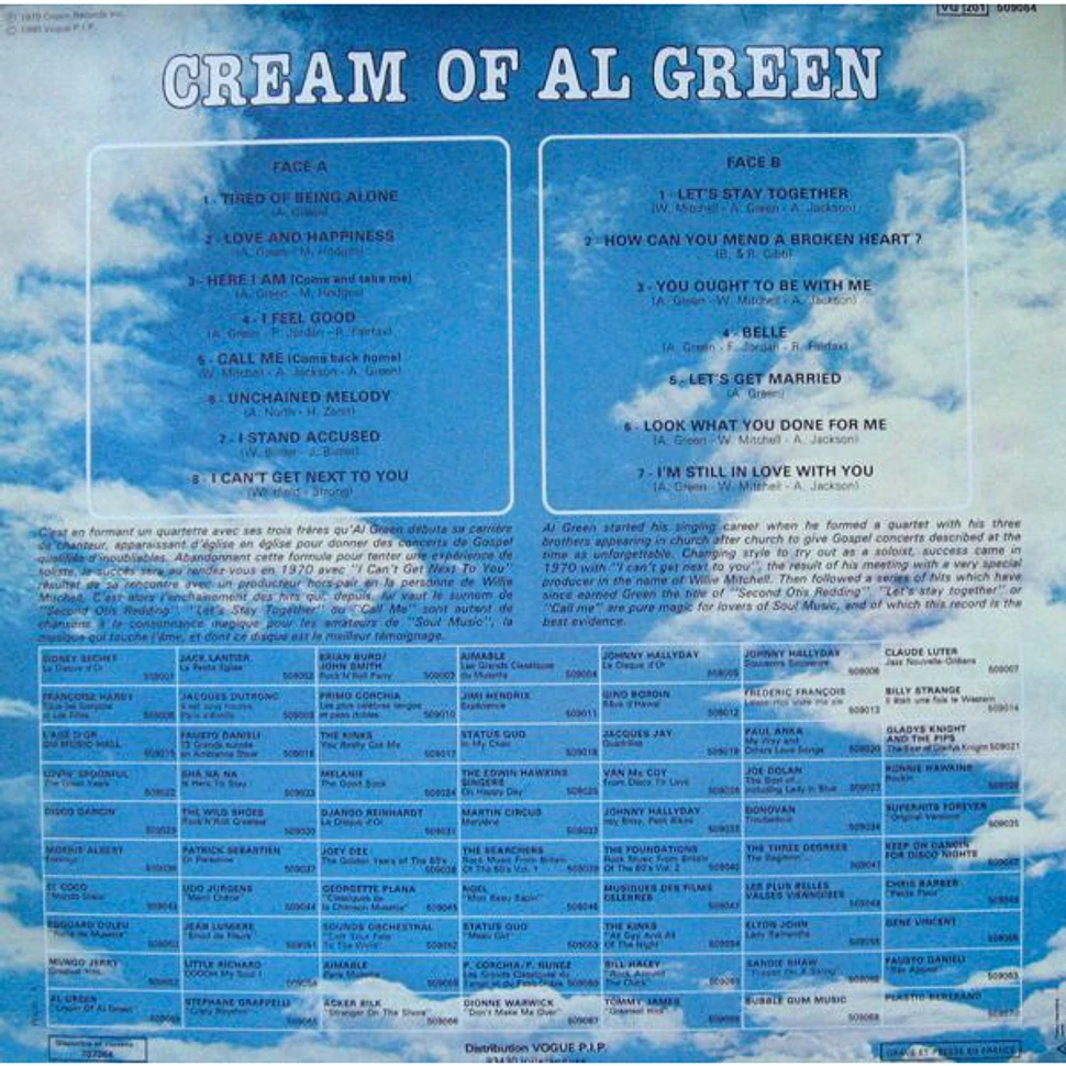 Al Green - Cream Of Al Green