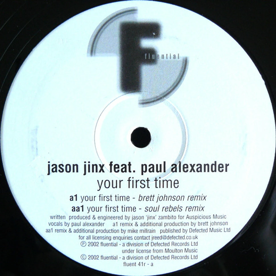 Jason Jinx Feat. Paul Alexander - Your First Time