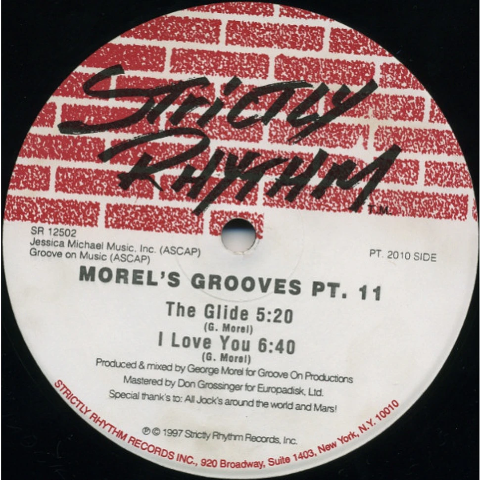George Morel - Morel's Grooves Pt. 11
