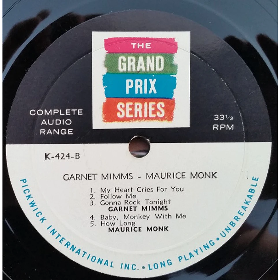 Garnet Mimms - Maurice Monk - Garnet Mimms - Maurice Monk