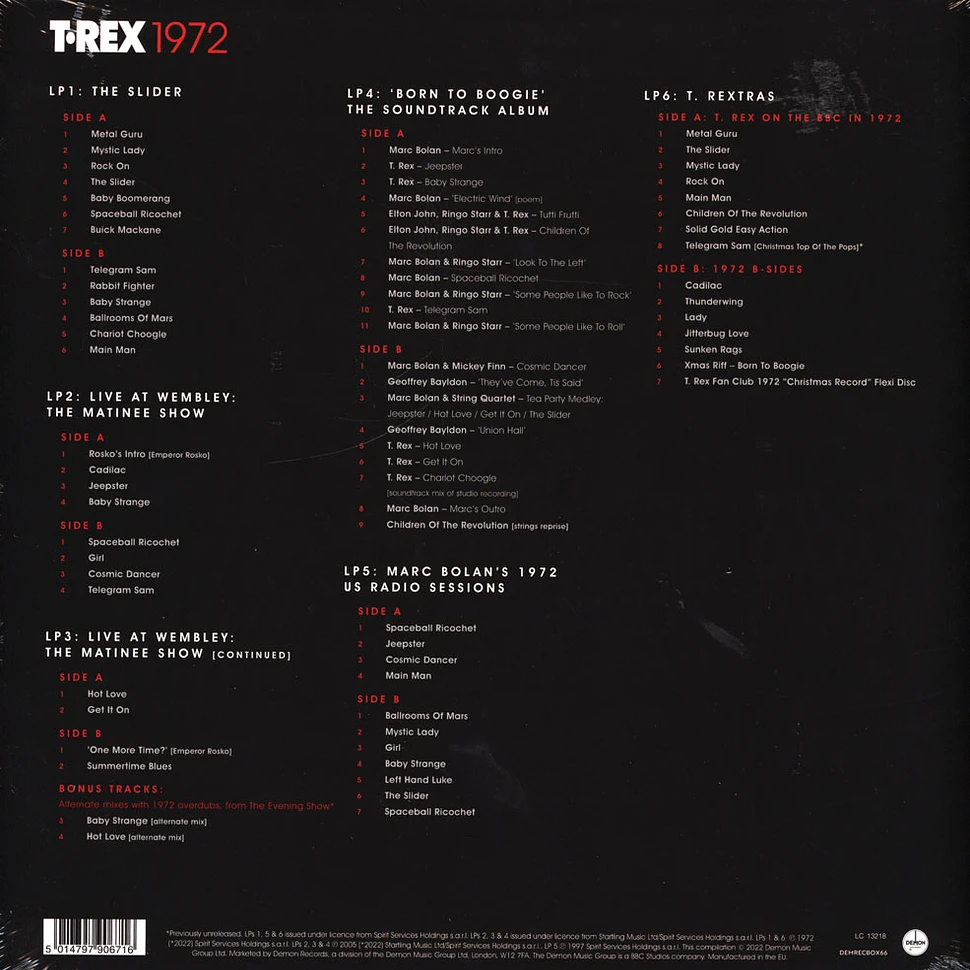 T.Rex - 1972 - 50th Anniversary Deluxe Box Set
