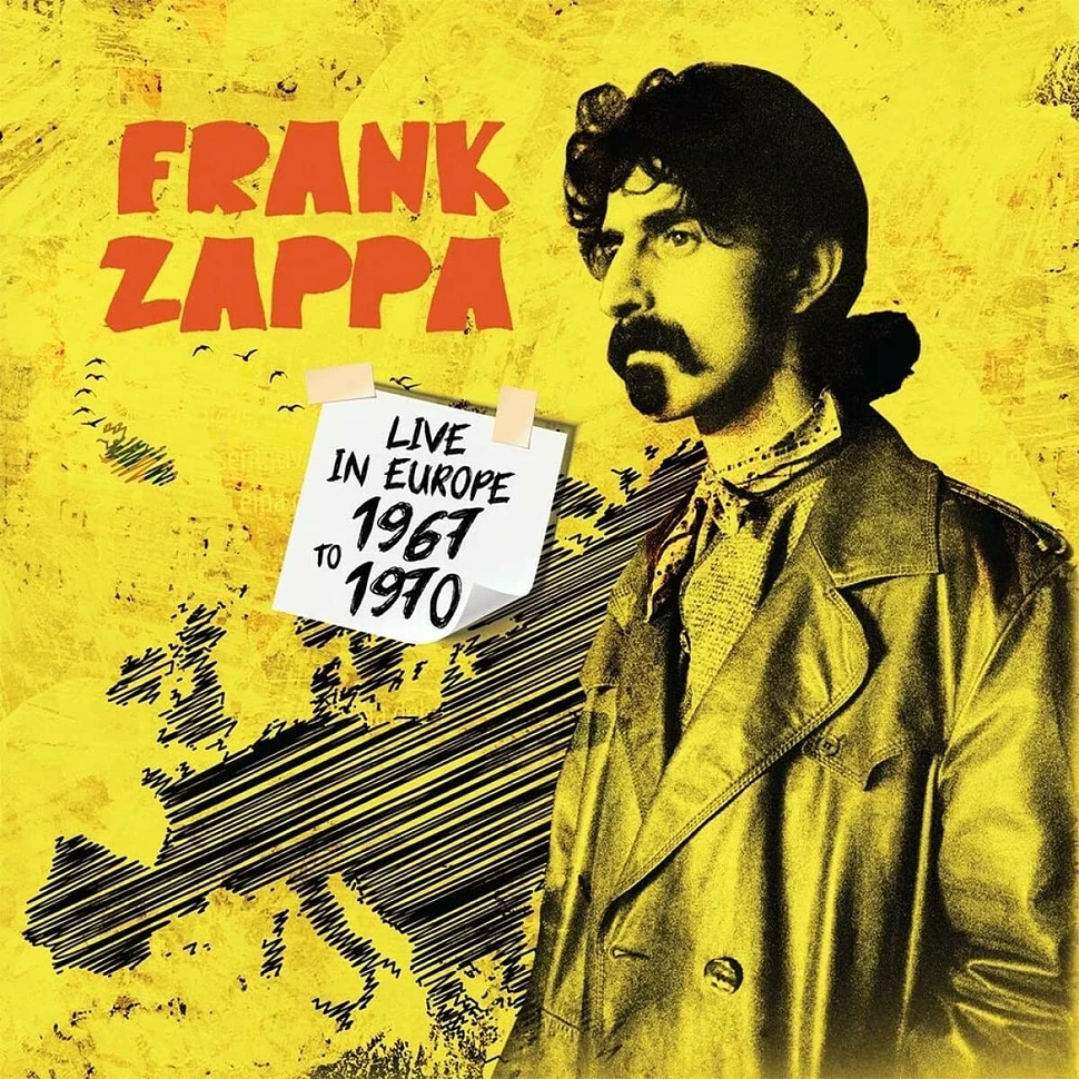 Frank Zappa - Live In Europe 1967-1970 Orange Vinyl Edition