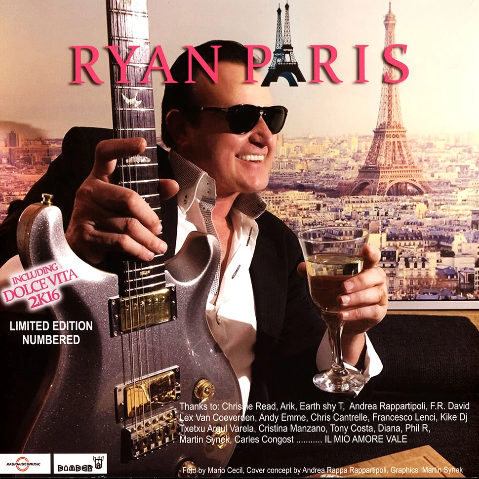 Ryan Paris - You Are My Life Pink Vinyl Edition