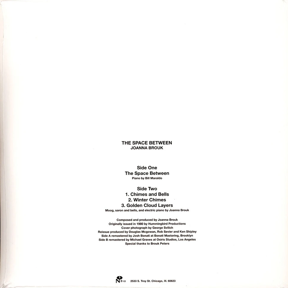 Joanna Brouk - The Space Between White Vinyl Vinyl Edition