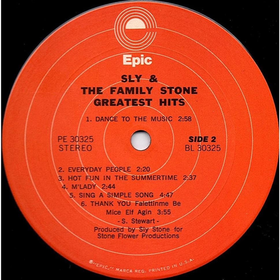 Sly & The Family Stone - Greatest Hits