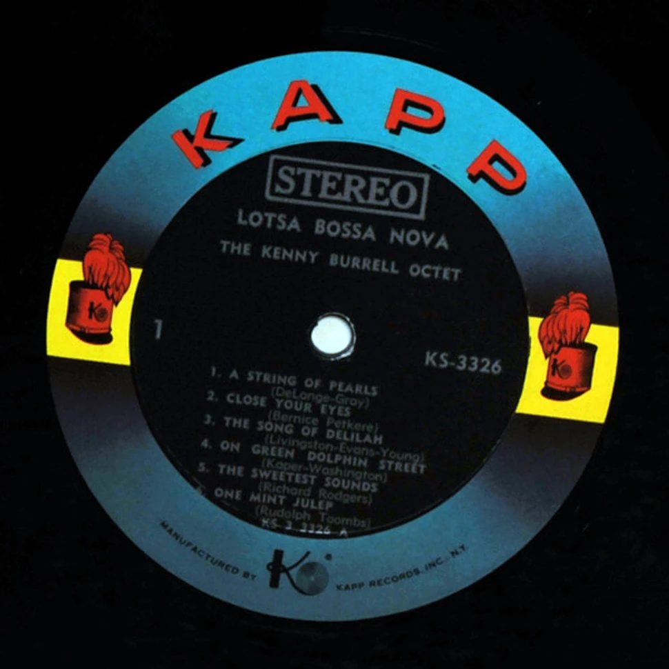 The Kenny Burrell Octet - Lotsa Bossa Nova!