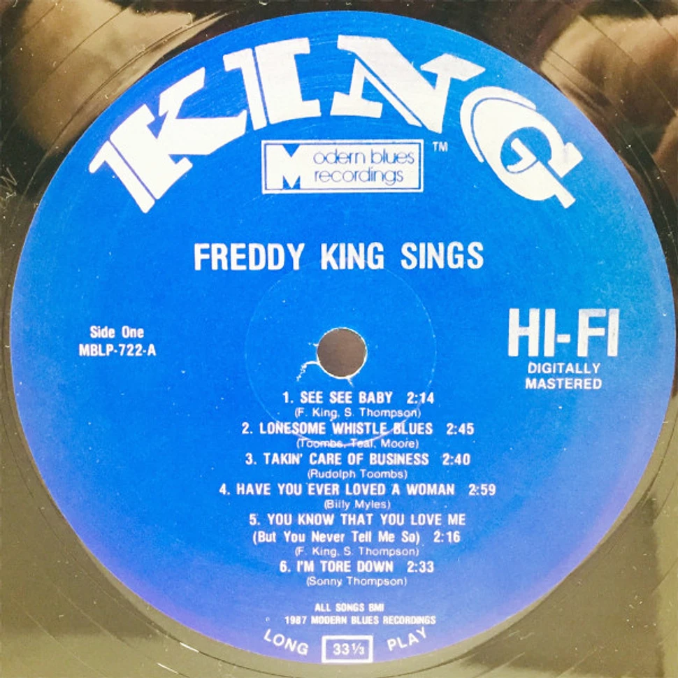 Freddie King - Freddy King Sings