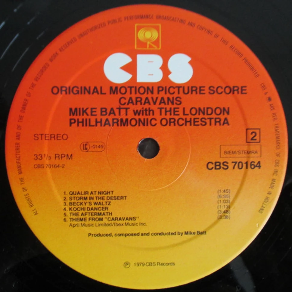 Mike Batt With The London Philharmonic Orchestra - OST Caravans