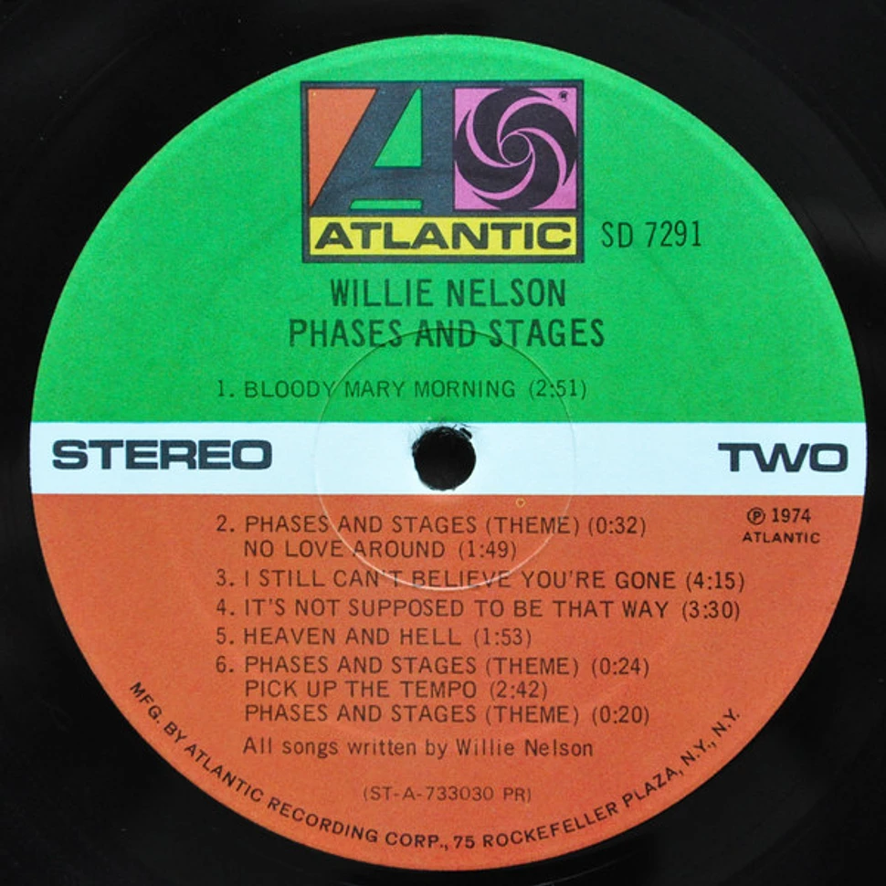 Willie Nelson - Phases And Stages