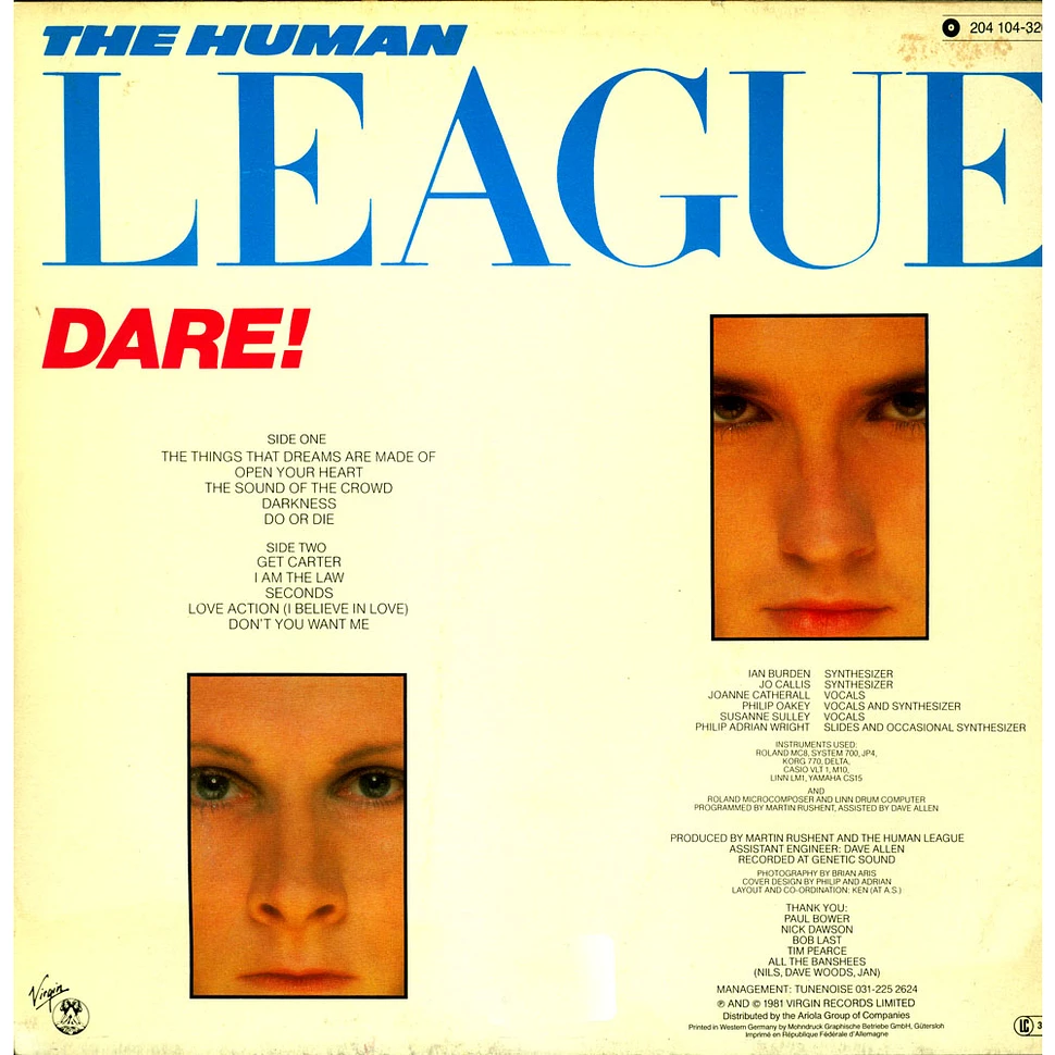 The Human League - Dare!