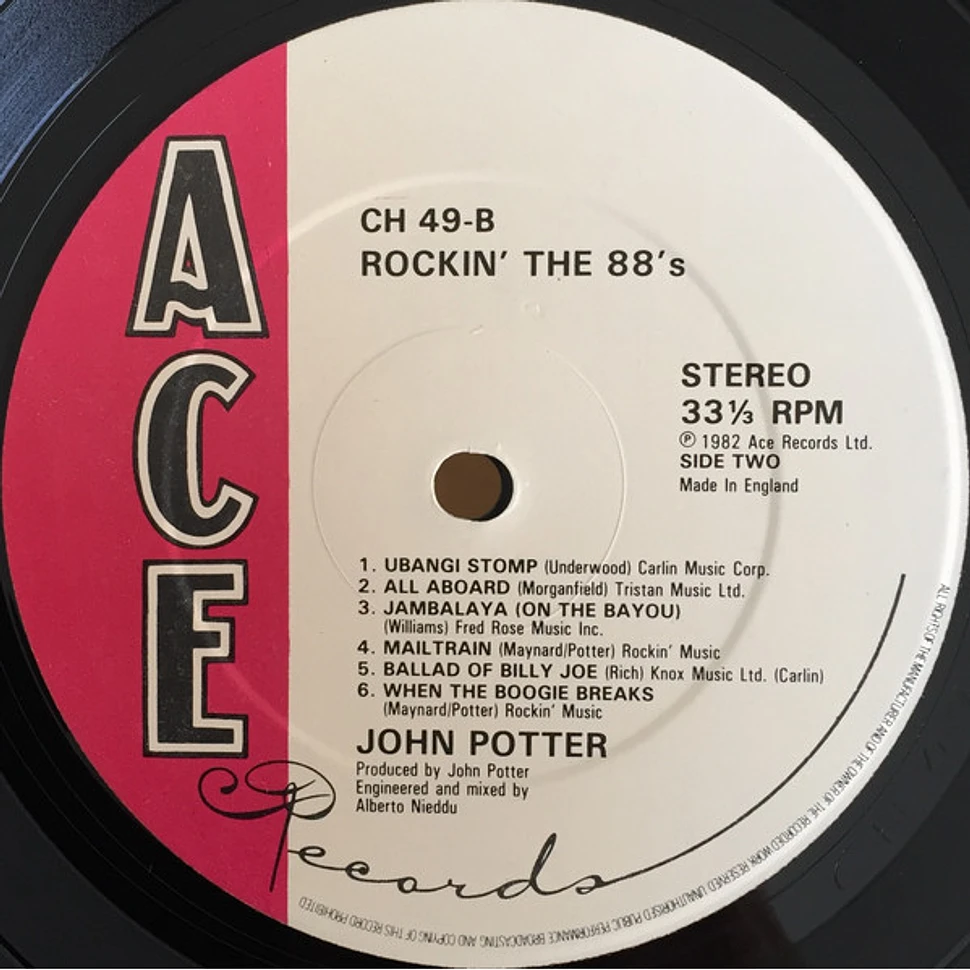 John Potter - Rockin' The 88's