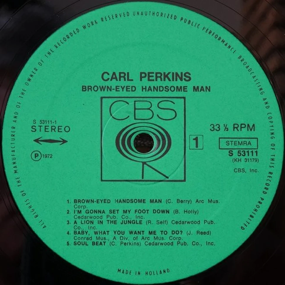 Carl Perkins - Brown-Eyed Handsome Man