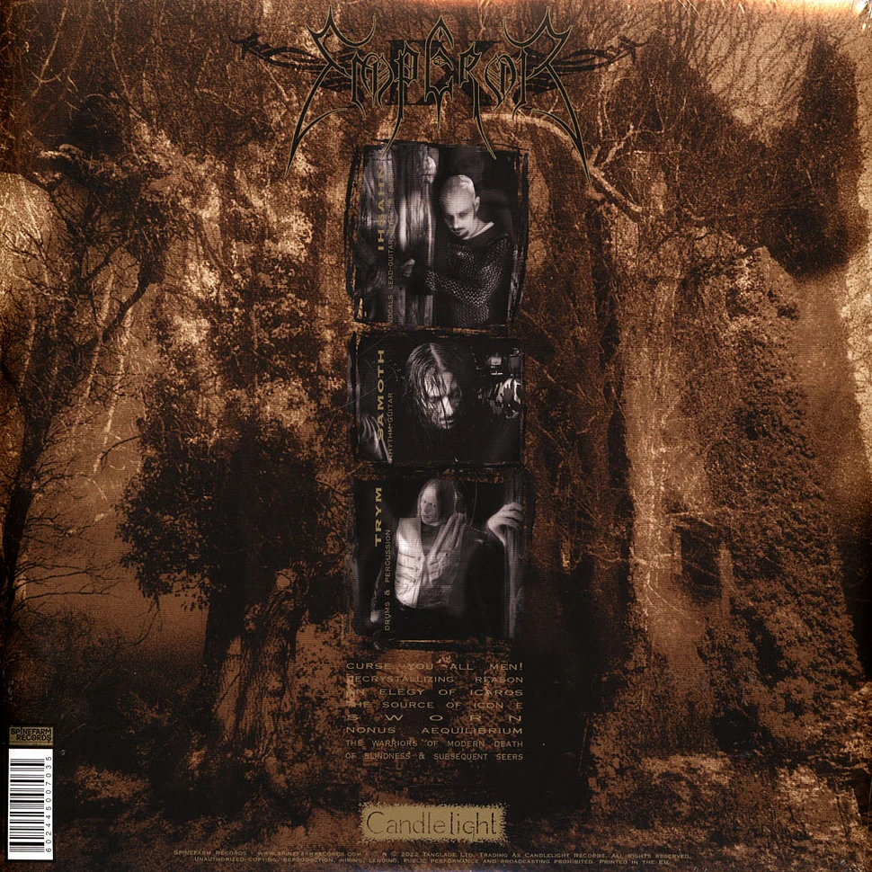 Emperor - IX Equilibrium Black / Brown Swirl Vinyl Edition