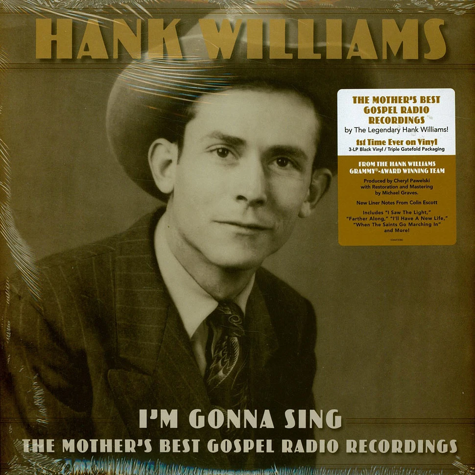 Hank Williams - I'm Gonna Sing:The Mother's Best Gospel Radio Records