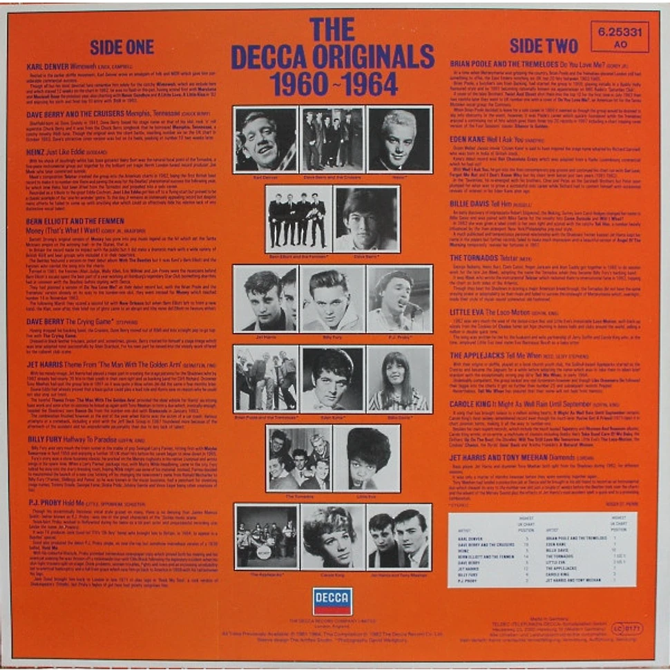 V.A. - The Decca Originals 1960-1964