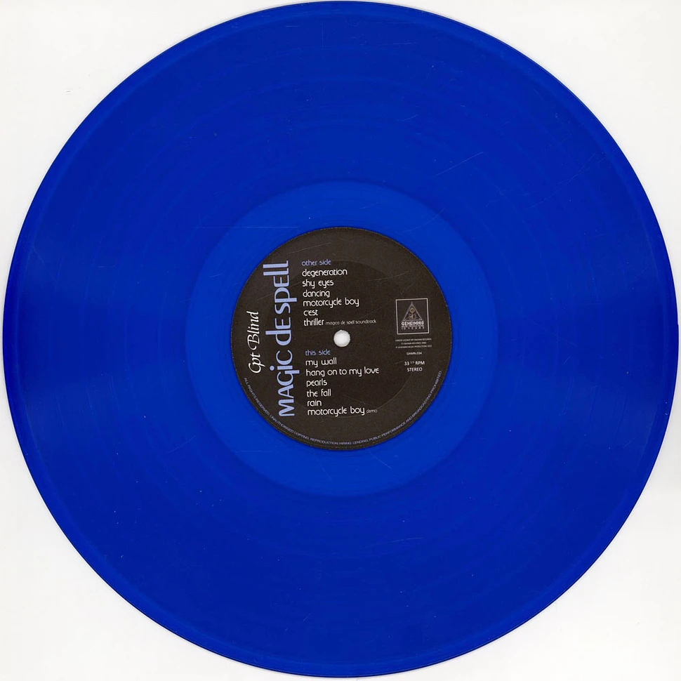 Magic De Spell - Cpt Blind Transparent Blue Vinyl Edtion