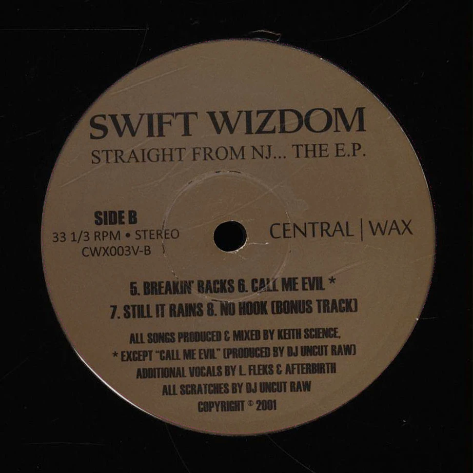 Swift Wizdom - Straight From Nj... The EP