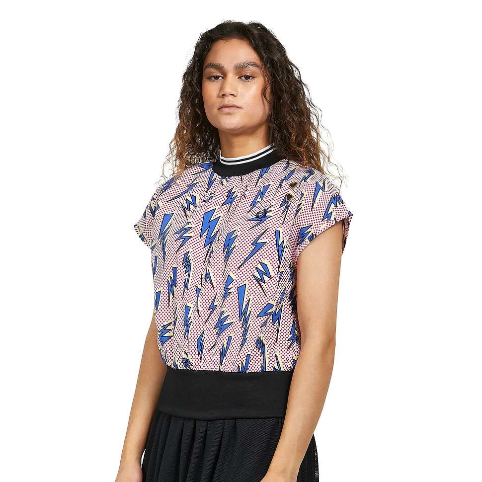 Fred Perry x Amy Winehouse Foundation - Lightning Print Top