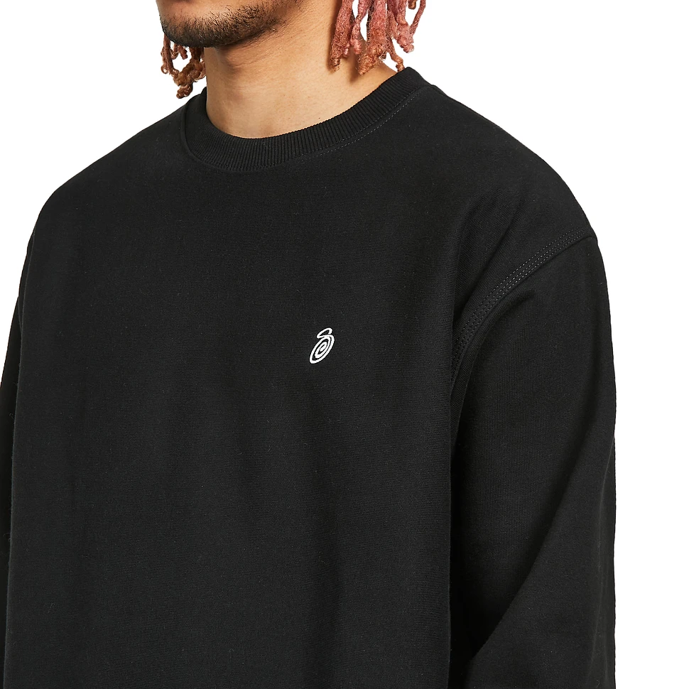 Stüssy - Swirl Applique Crew Sweater