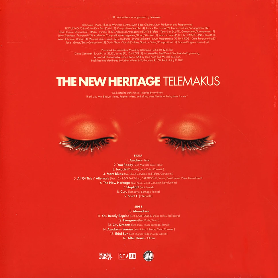 Telemakus - The New Heritage Blue / Black Marbled Vinyl Edition