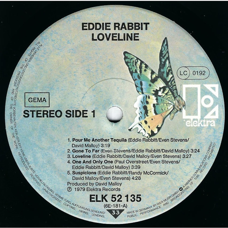 Eddie Rabbitt - Loveline