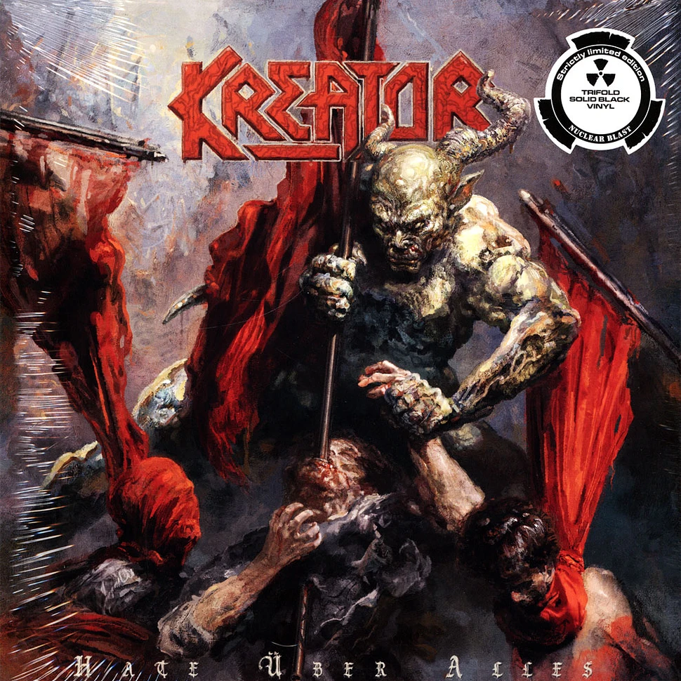 Kreator - Hate Über Alles Black Vinyl Edition