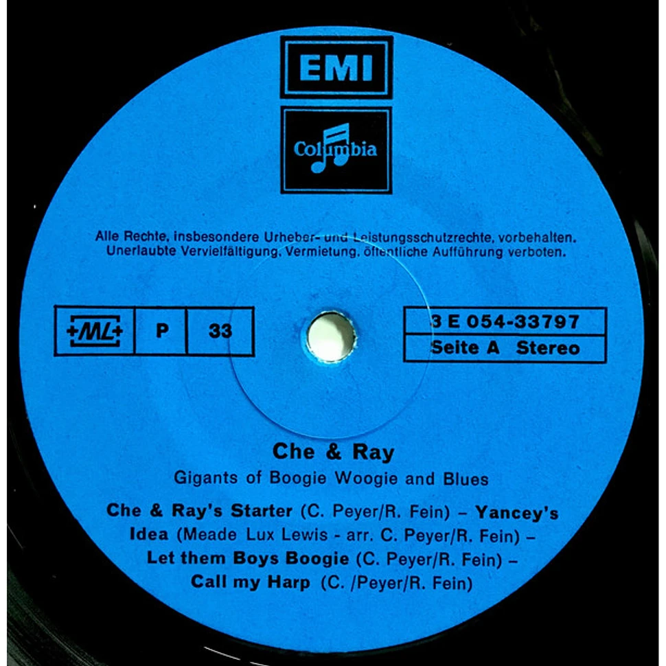 Che & Ray - Giants Of Boogie-Woogie & Blues