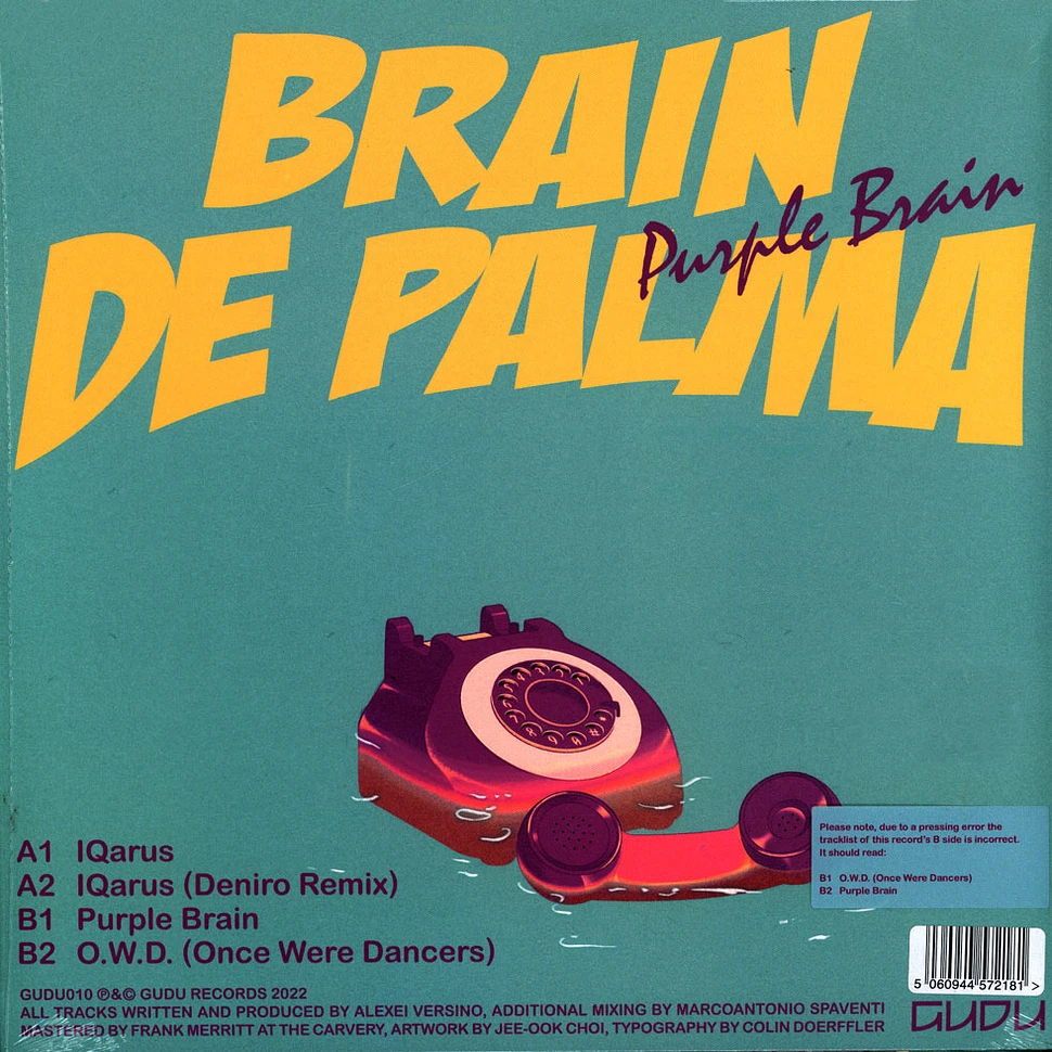 Brain De Palma - Purple Brain