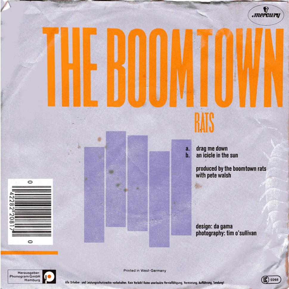 The Boomtown Rats - Drag Me Down