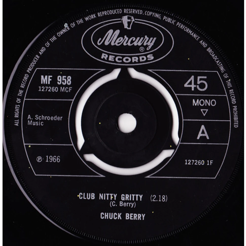 Chuck Berry - Club Nitty Gritty