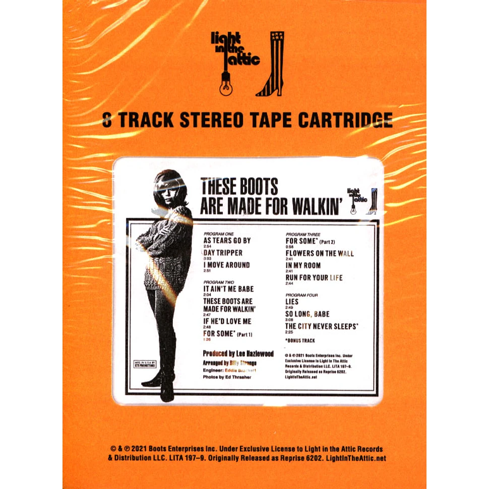 Nancy Sinatra - Boots 8-Track Cartridge Edition / 8-Spur-Kassette