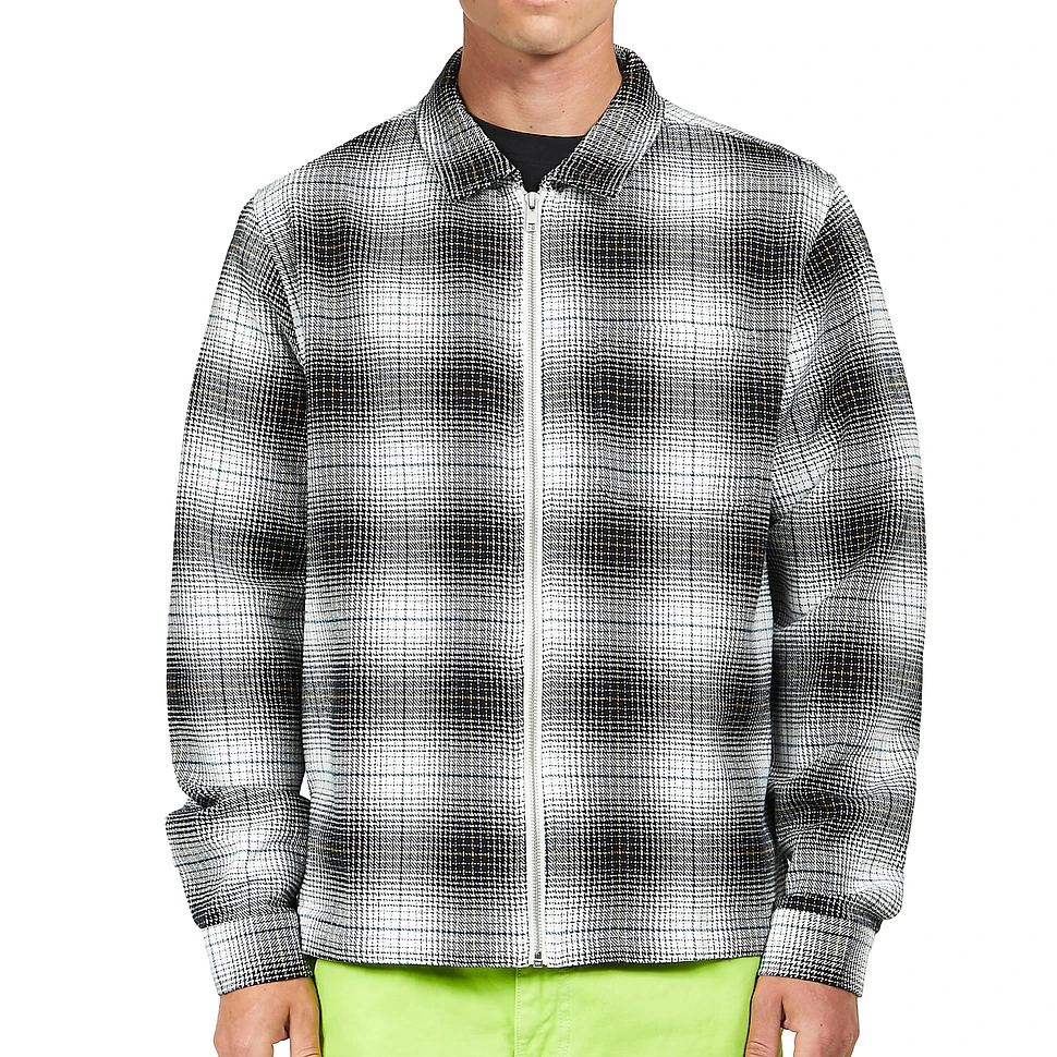 Stüssy - Paul Shadow Plaid Zip Shirt