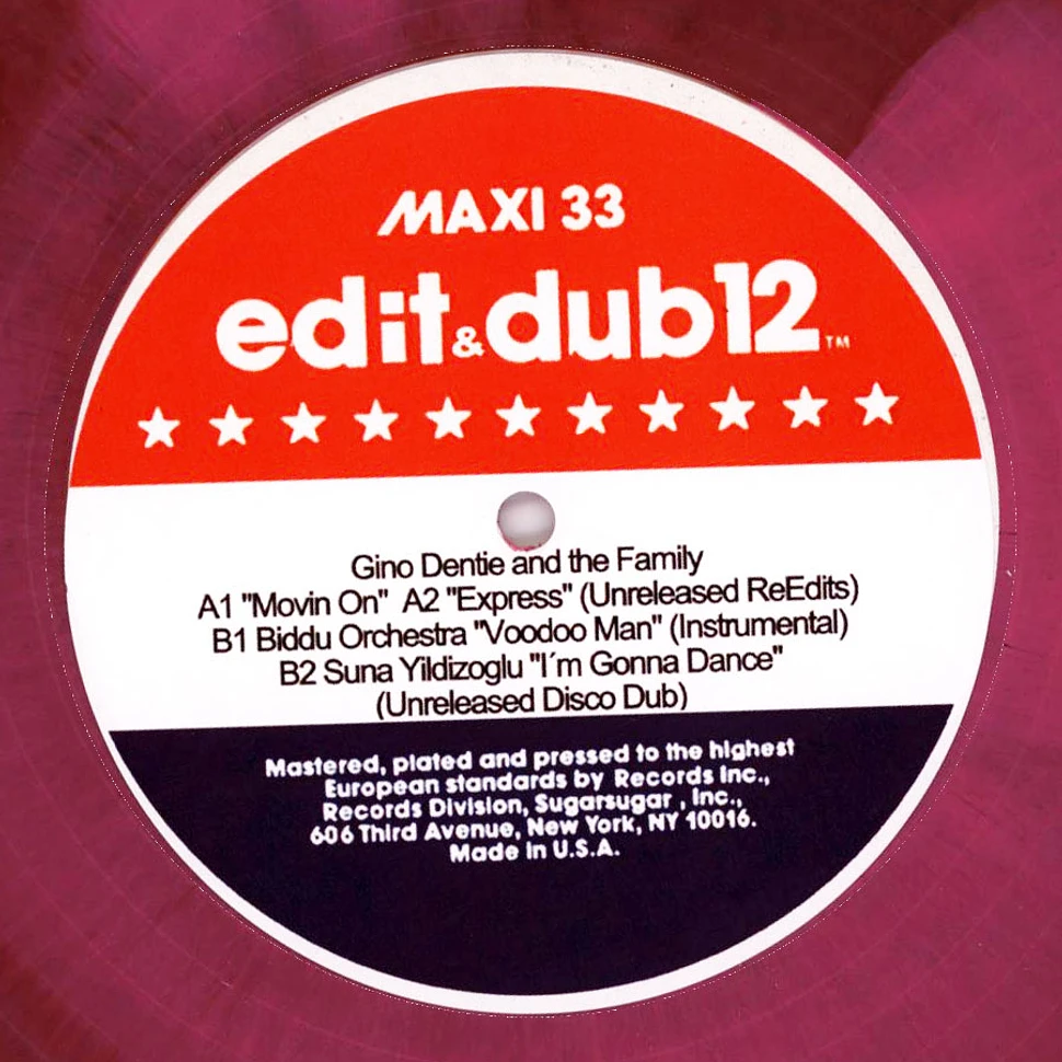 Edit & Dub - #12 Movin On Colored Vinyl Edition