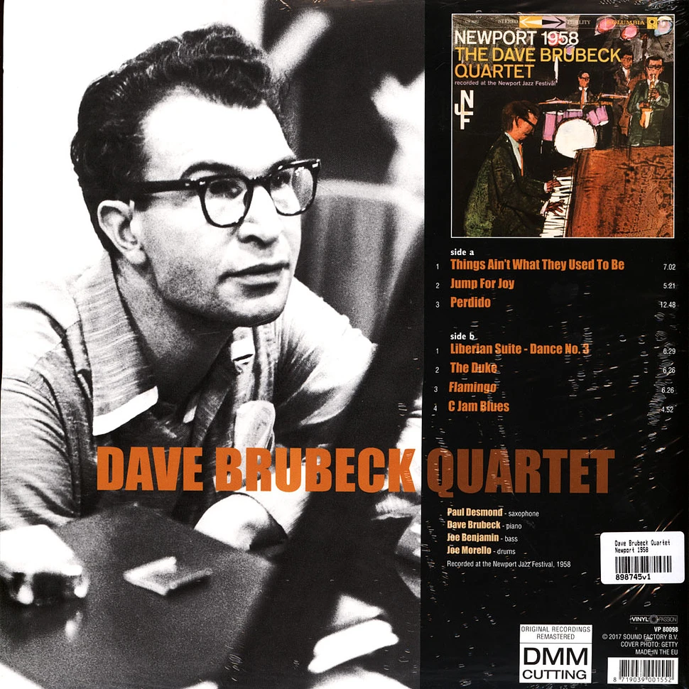 The Dave Brubeck Quartet - Newport 1958