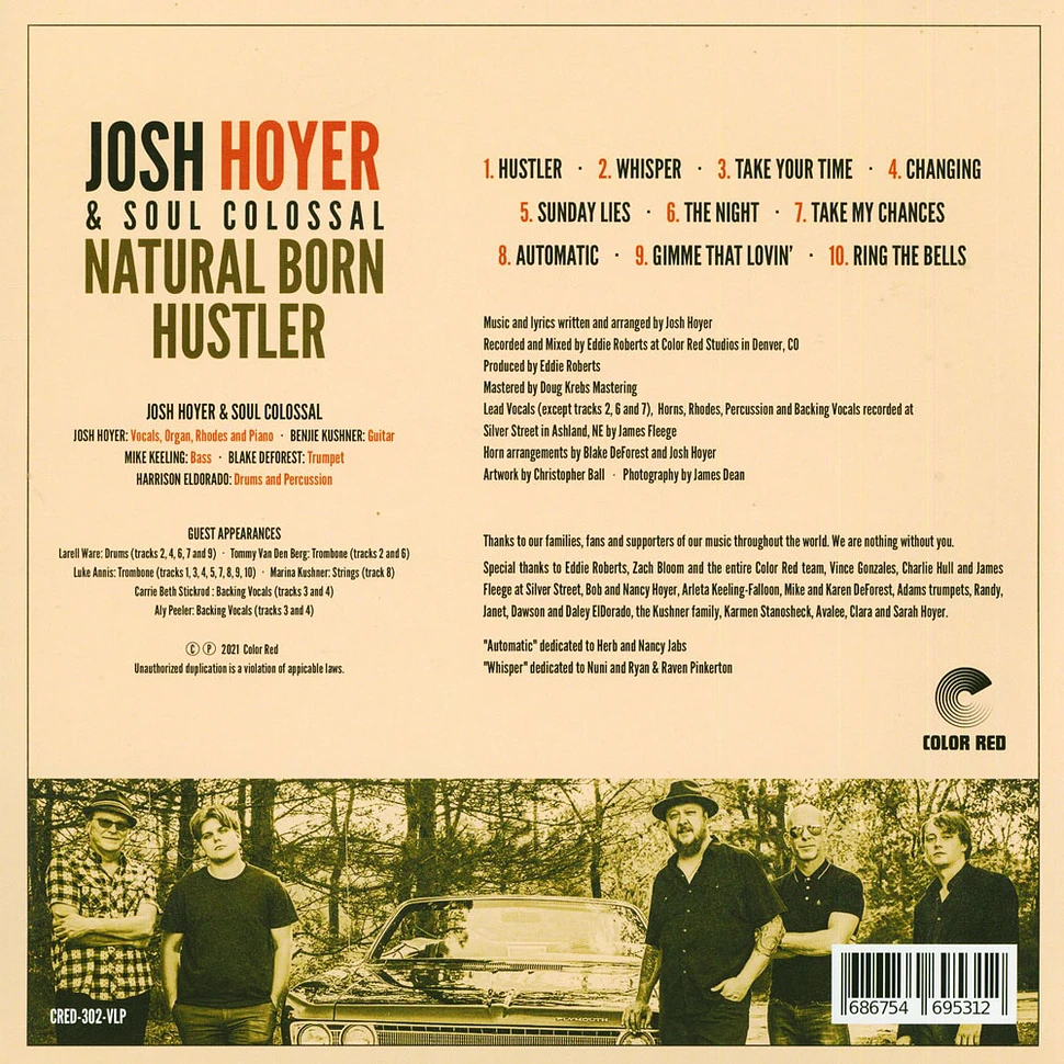 Josh Hoyer & Soul Colossal - Natural Born Hustler
