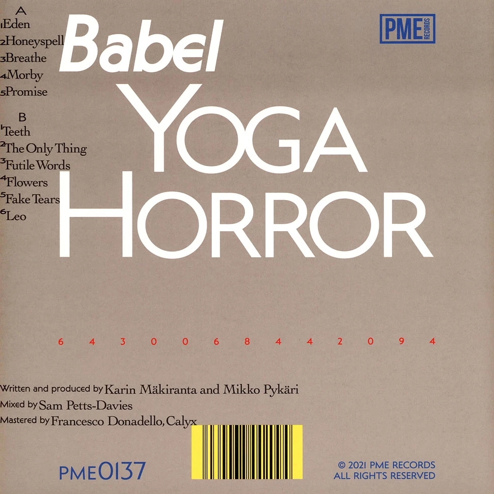 Babel - Yoga Horror