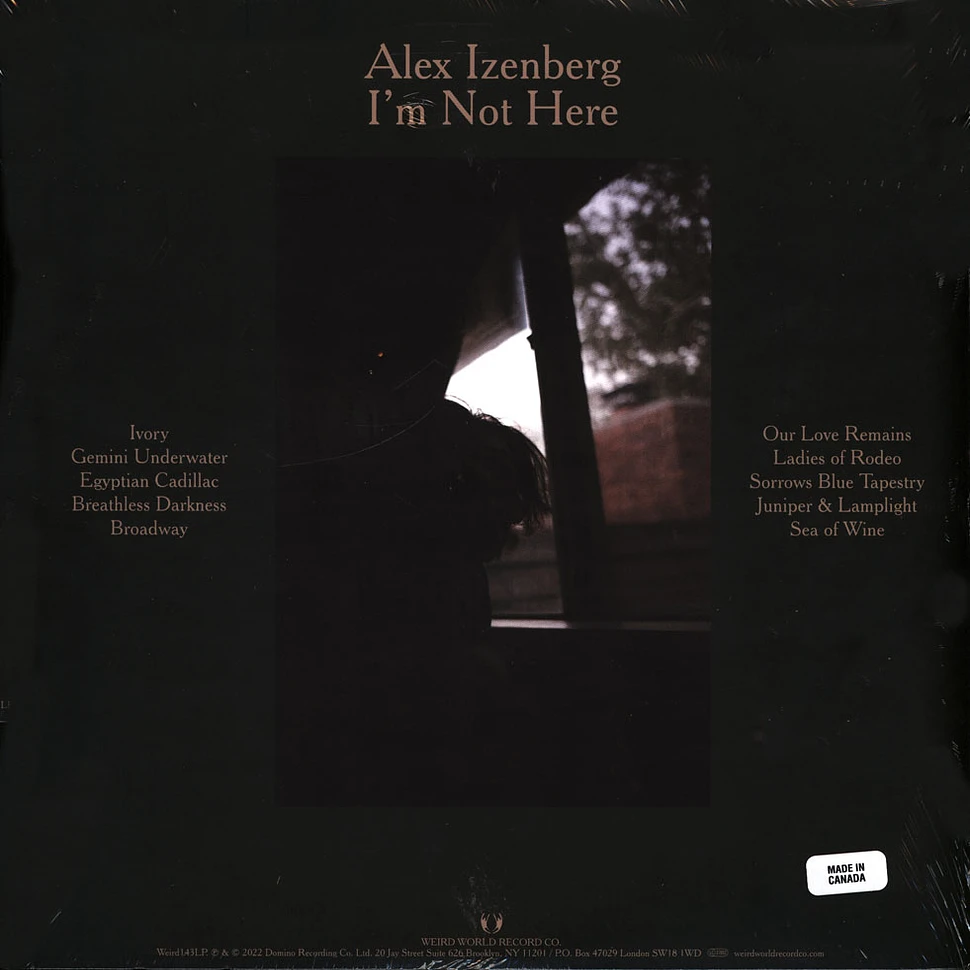 Alex Izenberg - I'm Not Here
