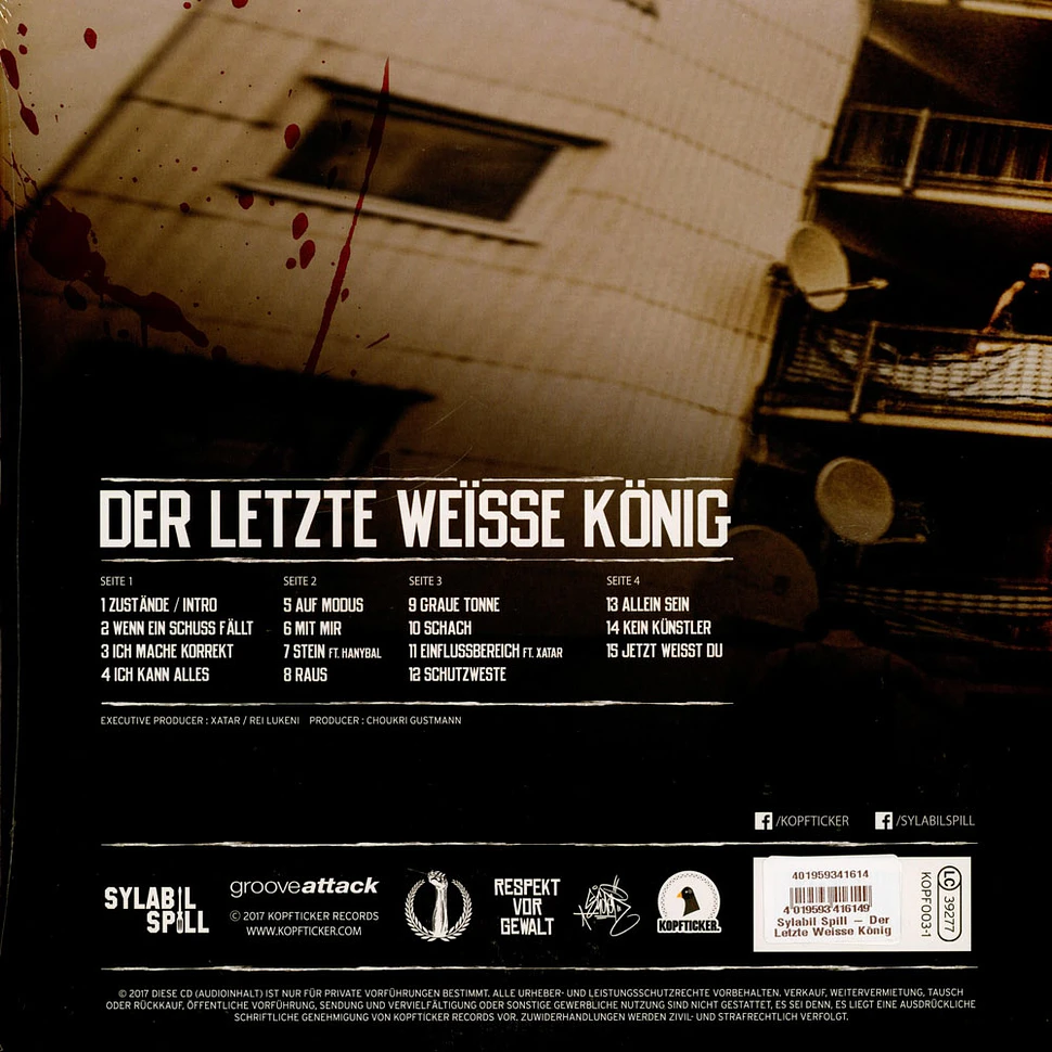 Sylabil Spill - Der Letzte Weisse König Limited Edition