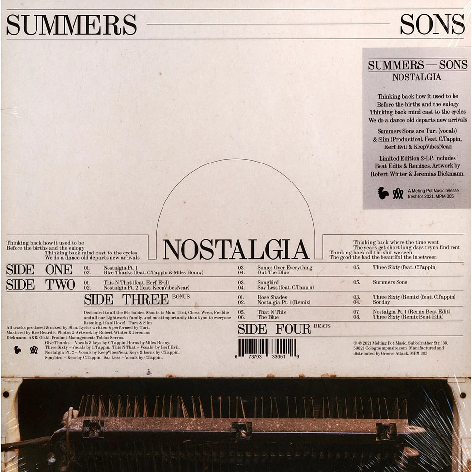 Summers Sons - Nostalgia