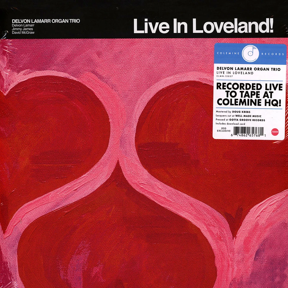 Delvon Lamarr Organ Trio - Live In Loveland Record Store Day 2022 Vinyl Edition
