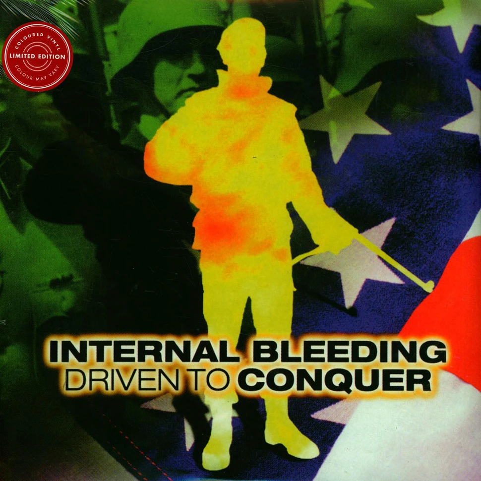 Internal Bleeding - Driven To Conquer Blue Vinyl Edition
