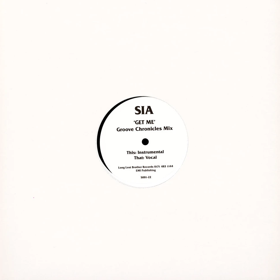 S.I.A - Get Me (Groove Chronicles Remix)