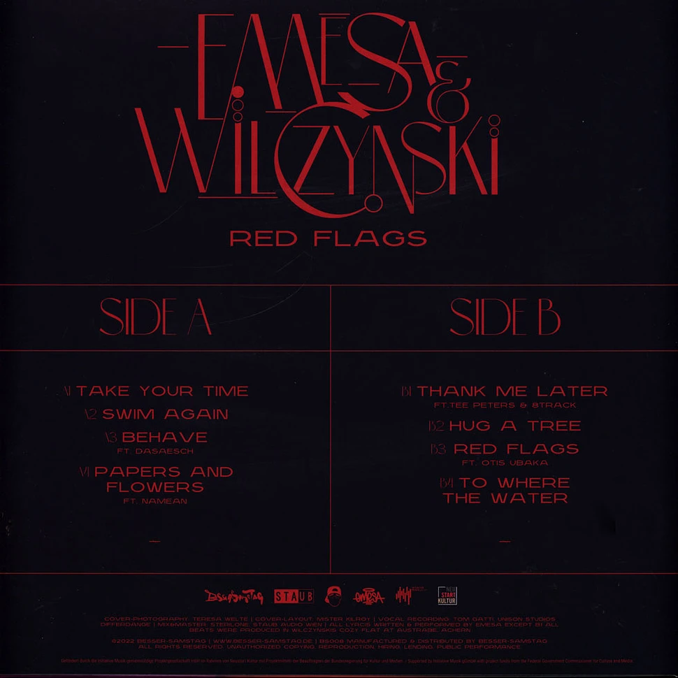 Emesa & Wilczynski - Red Flags Red Vinyl Edition