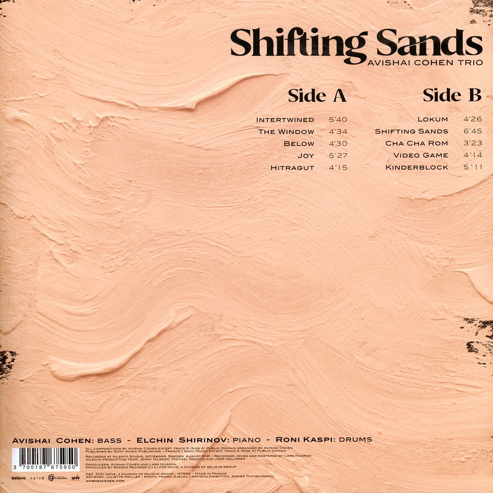Avishai Cohen Trio - Shifting Sands Black Vinyl Edition
