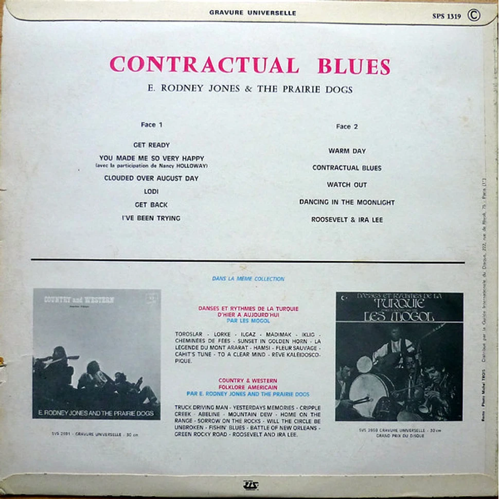 E. Rodney Jones And The Prairie Dogs - Contractual Blues