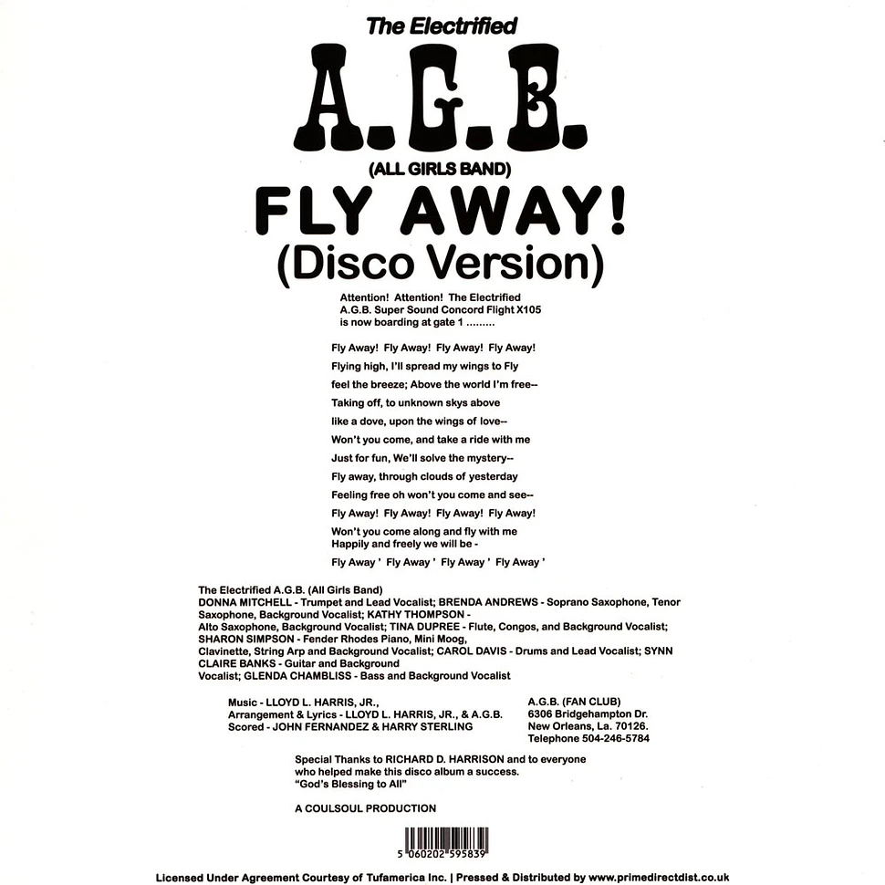 Electrified A.G.B. - Fly Away Record Store Day 2022 Vinyl Edition