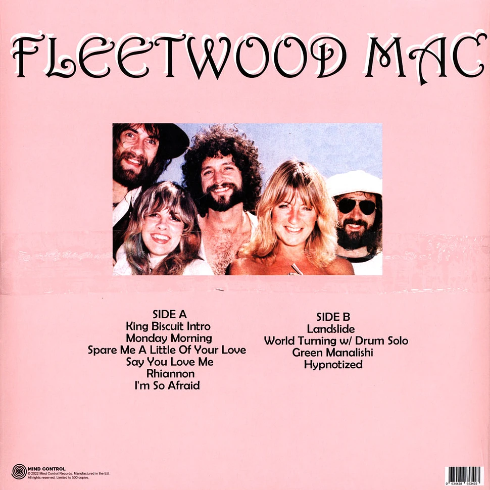 Fleetwood Mac - University Of Connecticut 1975 - King Biscuit Flower Hour Broadcast